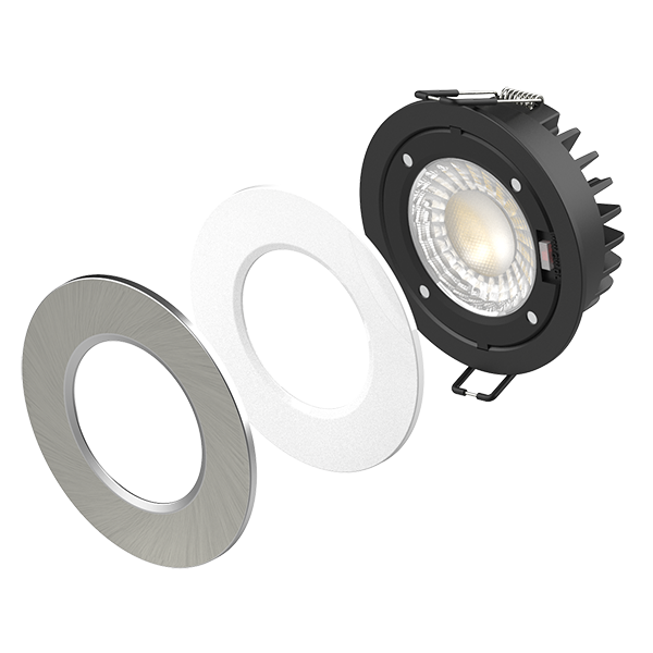 Excellent quality Led Residential Downlight -
12W LED Dimmable LED Downlight Front CCT Switchable with Optic Lens – Radiant Lighting detail pictures