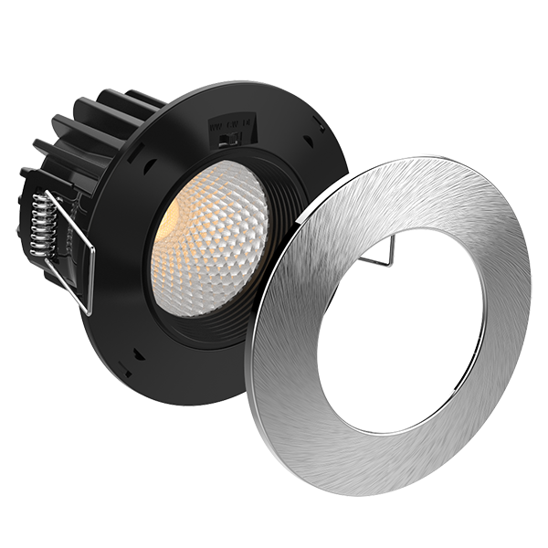 Big Discount Ceiling Mount Heater -
10W Low Glare Dimmable Led Fire Rated Downlight – FIXED 3 CCT Changeable – Radiant Lighting detail pictures