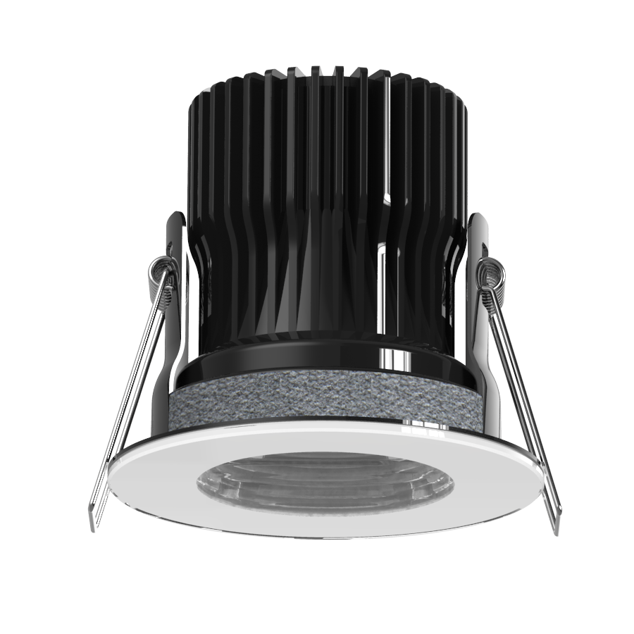 Hot Sale for Fast Shipping Recessed Adjustable Led Downlights -
Super Bright COB LED Fire-rated Downlight Interchangeable Glass Bezels – Radiant Lighting detail pictures