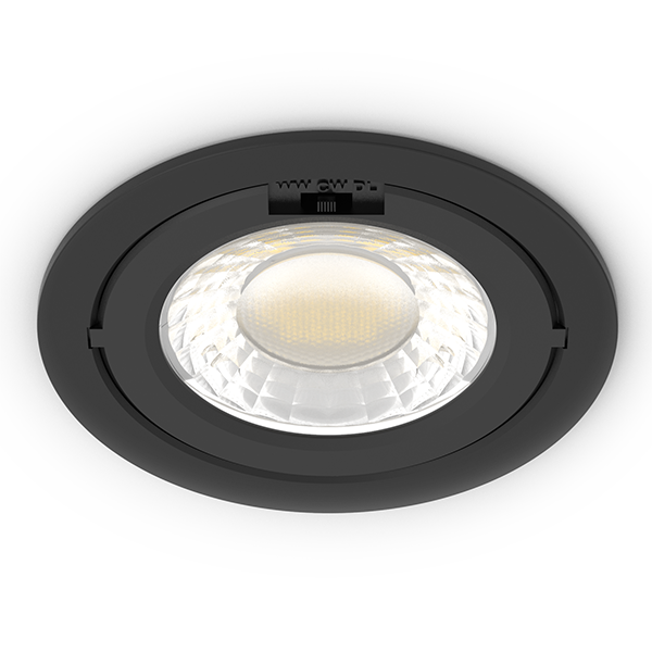 Excellent quality Led Residential Downlight -
12W LED Dimmable LED Downlight Front CCT Switchable with Optic Lens – Radiant Lighting detail pictures