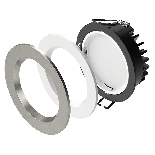 2017 New Style Led Light Downlighting -
12W LED Dimmable LED Downlight Front CCT Switchable with Diffuser – Radiant Lighting detail pictures