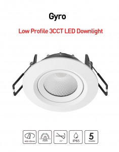 GYRO 360° Gimbal Low Glare LED Downlight