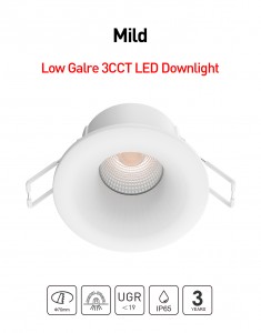 MILD 7W LOW GLARE LED DOWNLIGHT