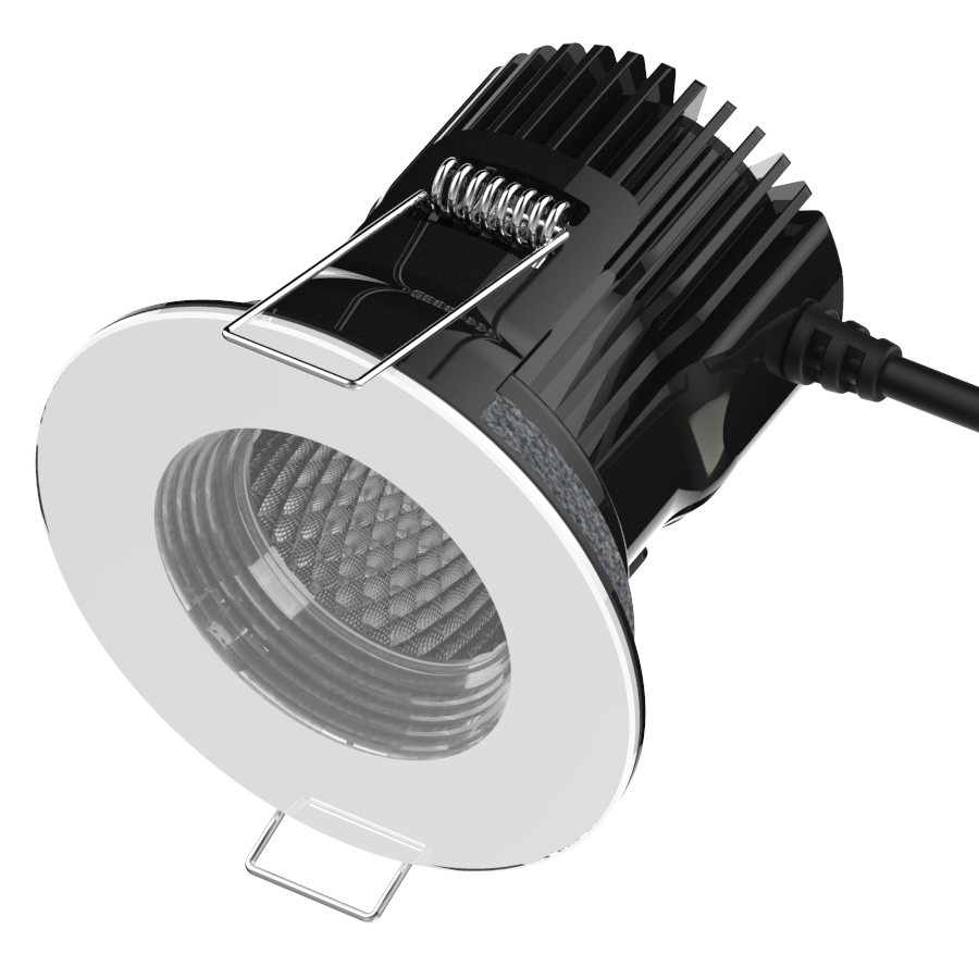 Hot Sale for Fast Shipping Recessed Adjustable Led Downlights -
Super Bright COB LED Fire-rated Downlight Interchangeable Glass Bezels – Radiant Lighting detail pictures