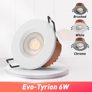 Evo-Tyrion 6W  3CCT Integrated Fire-Rated Downlight